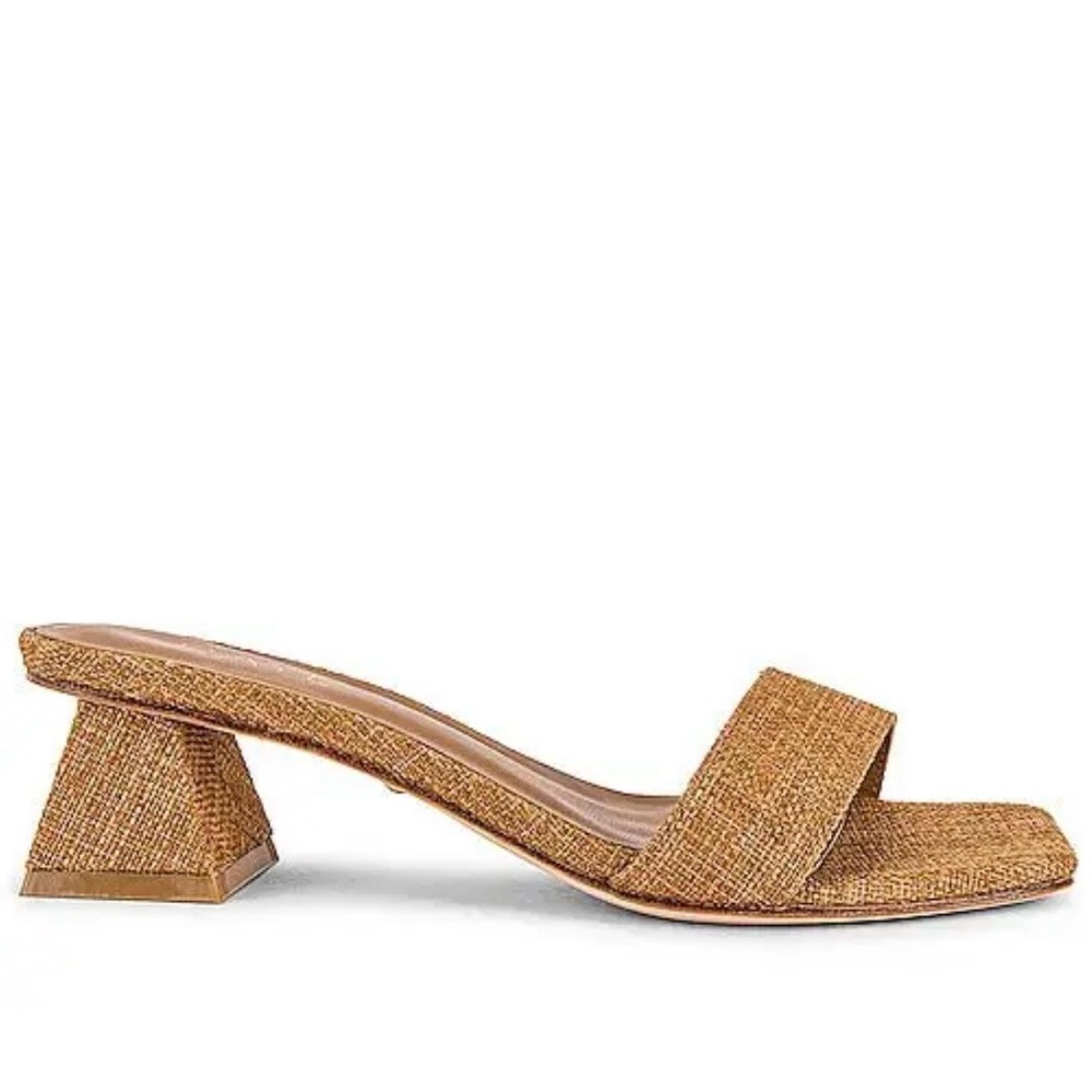 RAYE Julie Heel Neutral Sandal Sz US 5.5 / EU 35.5 SOLD OUT!!